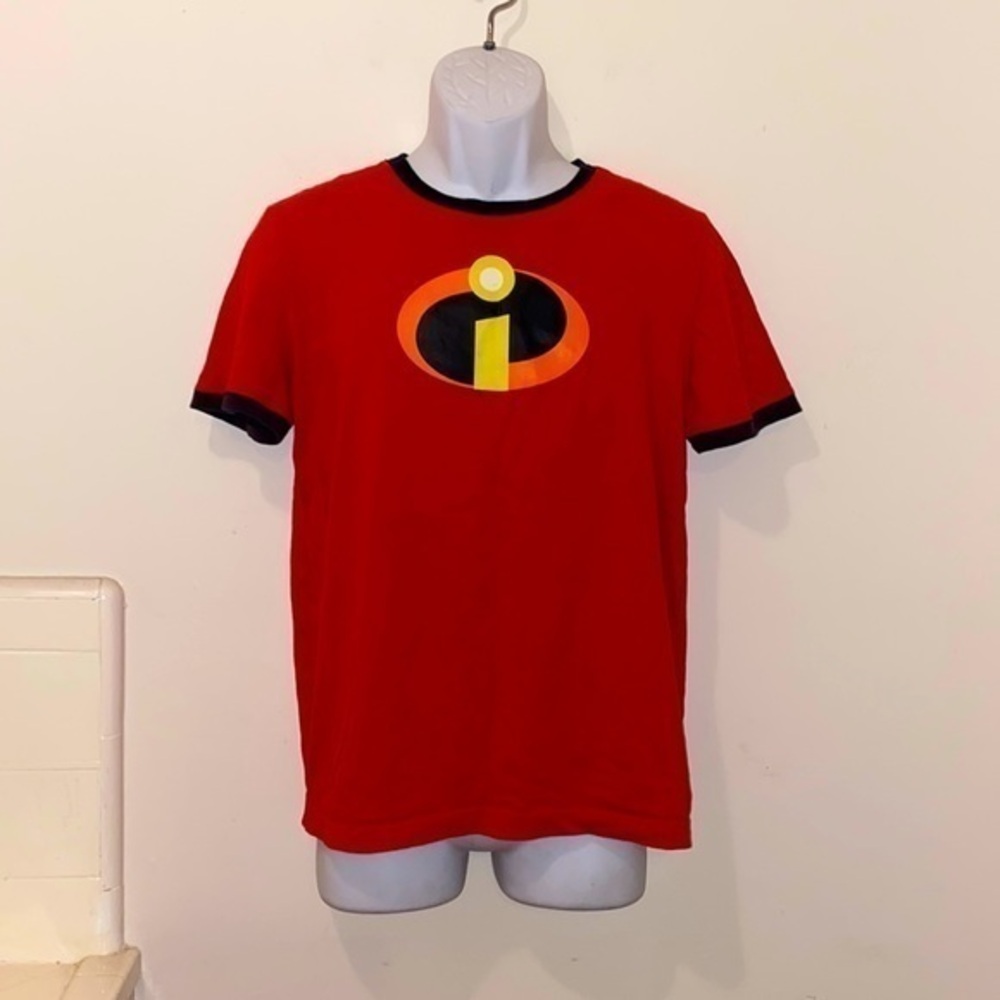 Unisex The Disney Store Disney The Incredibles Red Logo Graphic Tee